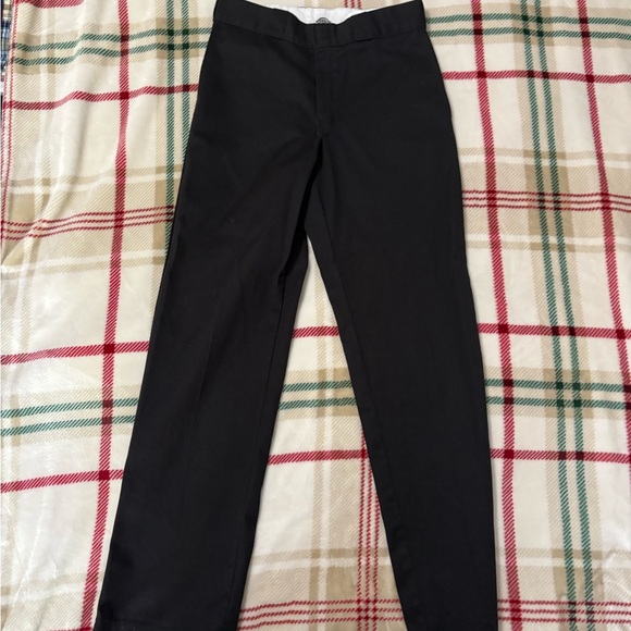 Dickies Men's Black Straight Leg Pants - Picture 3 of 3